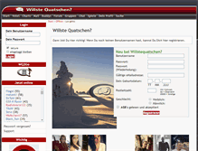 Tablet Screenshot of dev.willstequatschen.de